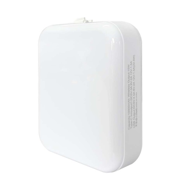 Sublimation Blank Wireless Power Bank 10000mAh Power Bank with Two Data Lines Wireless charging for iPhone 12/13/14/15