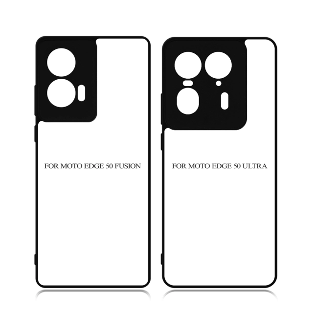New Arrival Sublimation Blank 2D TPU Phone Case for Moto Edge 50 Series DIY Shell With Aluminum Sheet