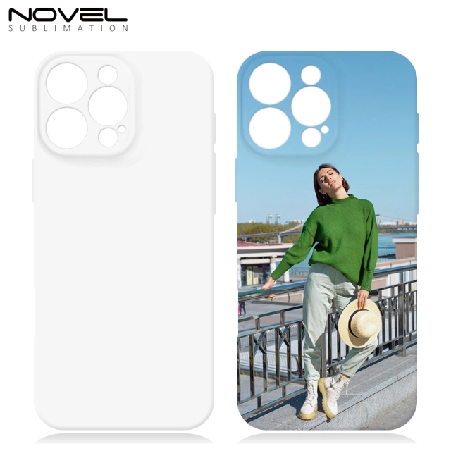 New Arrival 3D Film Sublimation Printing Plastic Phone Case For iPhone 16,15 Series Full Coverage Mobile Phone Case