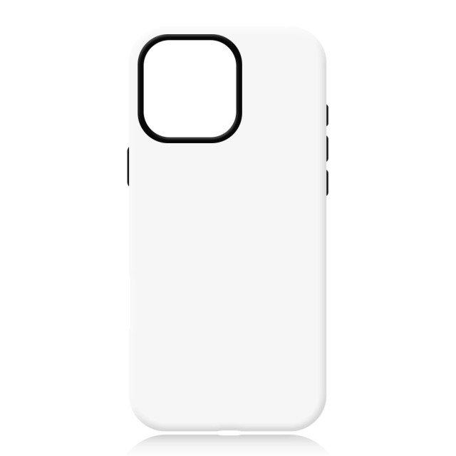 New Arrival 3D 2in1 Film Case Sublimation Cover Customized DIY Cell Phone Case for iPhone 16 Series