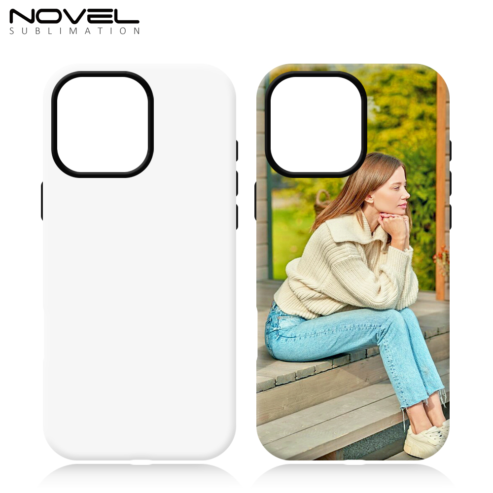 New Arrival 3D 2in1 Film Case Sublimation Cover Customized DIY Cell Phone Case for iPhone 17 Series
