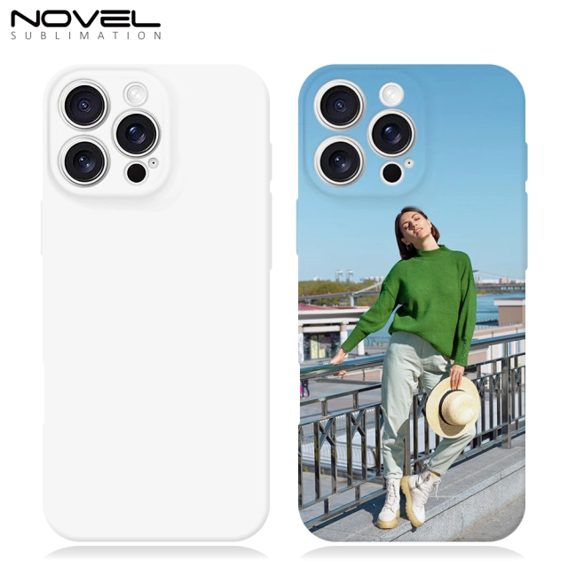 New Arrival 3D Film Sublimation Printing Plastic Phone Case For iPhone 16,15 Series Full Coverage Mobile Phone Case