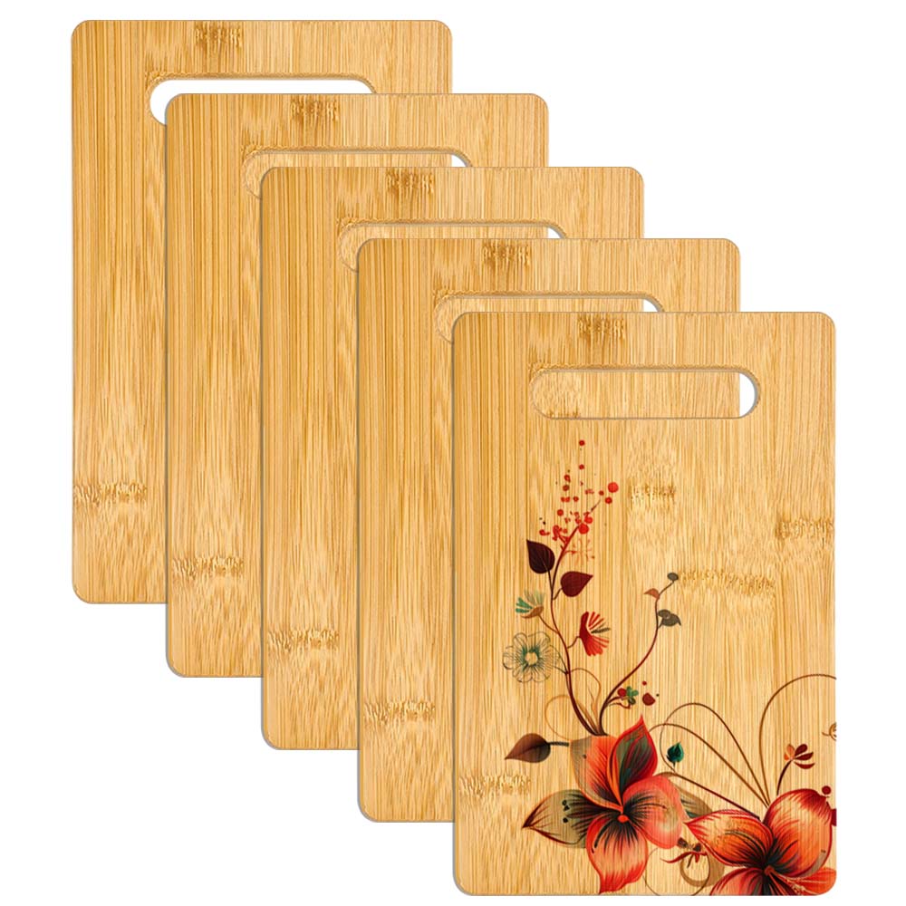 New Arrival Sublimation Bamboo Cutting Board Kitchen Board Bamboo Wood Cutting Board Deli Tray Material