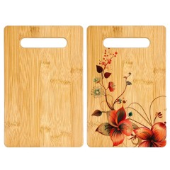 New Arrival Sublimation Bamboo Cutting Board Kitchen Board Bamboo Wood Cutting Board Deli Tray Material