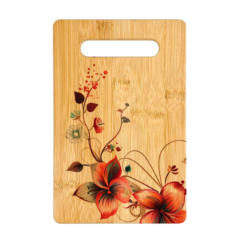 New Arrival Sublimation Bamboo Cutting Board Kitchen Board Bamboo Wood Cutting Board Deli Tray Material