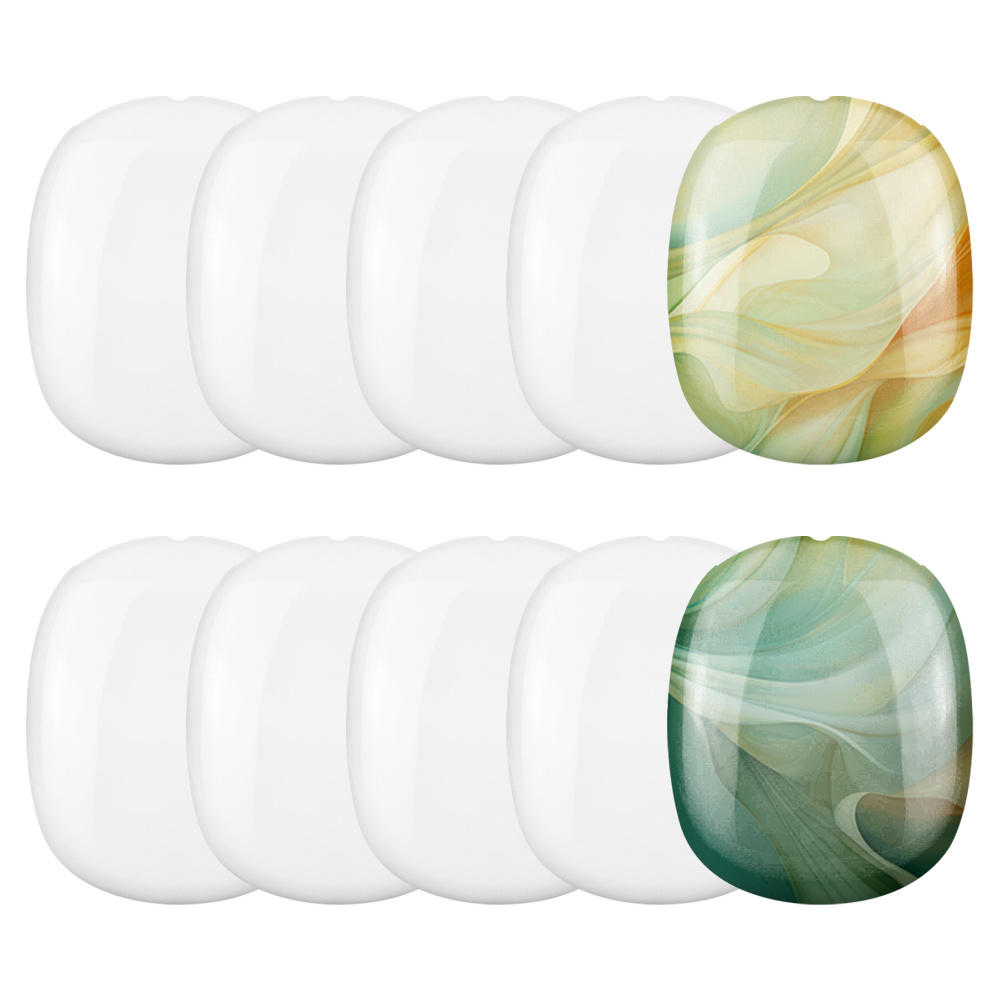 Personal Sublimation Blank Airpods Max Coateed 3D PC Case Glossy and Matte Available Custom Earphone Case