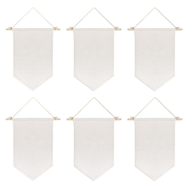 Sublimation Blank Wall Hanging Display Banner Holder Sublimation Decorative Door Wall Hanging Flag