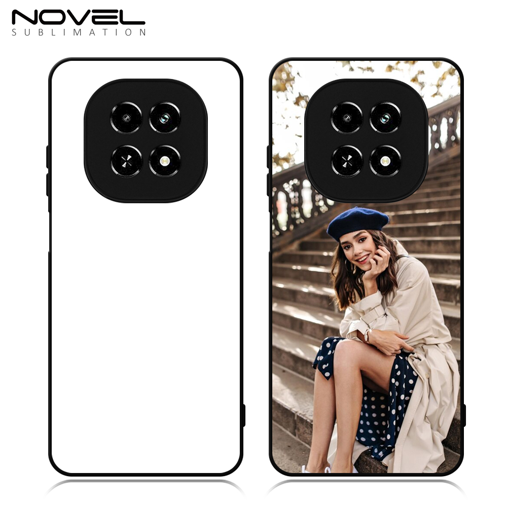For OPPO Realme V60 5G Sublimation Customized 2D TPU Phone Case With Metal Insert Phone Cover