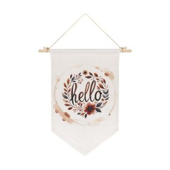 Sublimation Blank Wall Hanging Display Banner Holder Sublimation Decorative Door Wall Hanging Flag