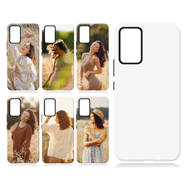 New Arrival 3D 2in1 Film Case Sublimation Cover Customized DIY Cell Phone Case for Vivo S9,S15,S17,S Series