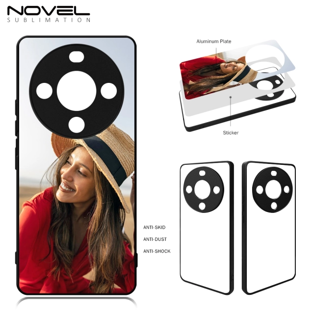 New Arrival Sublimation 2D TPU Phone Case for Huawei MM30 with Aluminum Insert