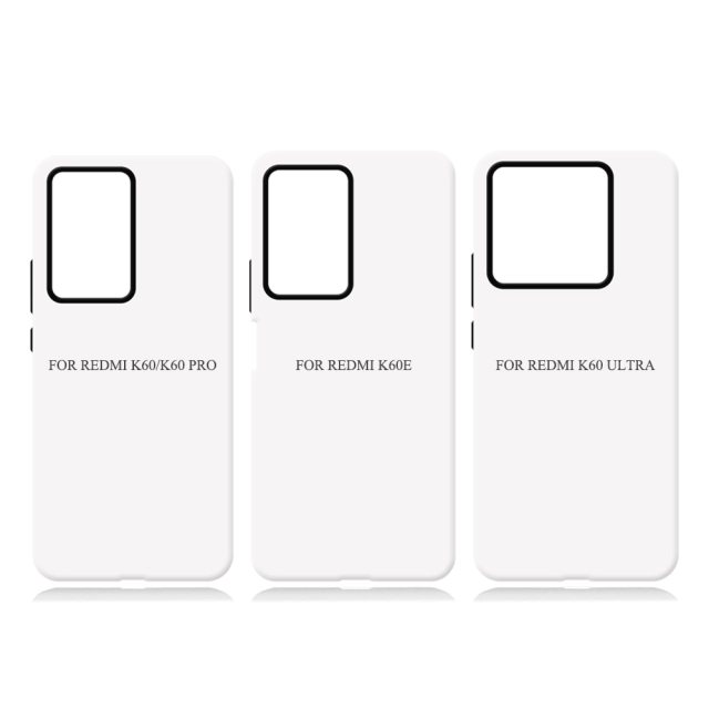 New Arrival 3D 2in1 Film Case Sublimation Cover Customized DIY Cell Phone Case for Redmi K30,K40,K50,K60,K70/K70 Pro,Redmi K70E