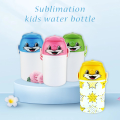 Fashionable sublimation custom design kid water bottle,400ml -style 3