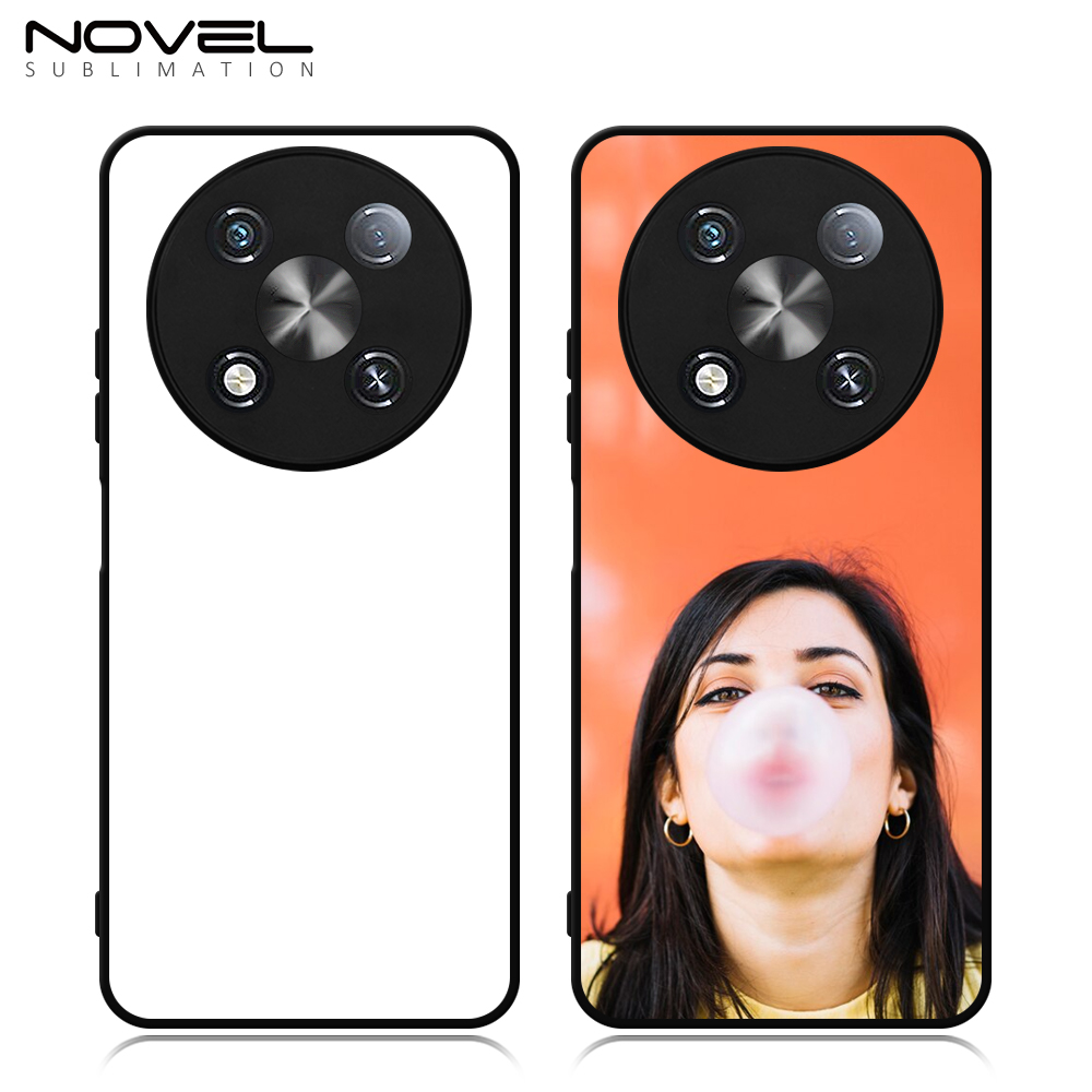 Smooth Sides!!! For Itel RS4 4G 2D TPU Phone Case Soft Silicone Phone Shell With Aluminum Insert For Sublimation Printing