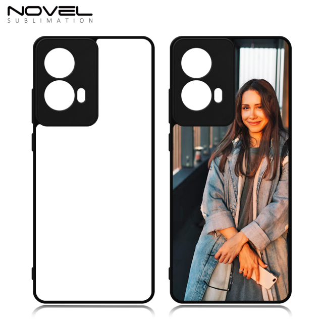 For Motorola Moto G85 5G G Series G Play 2023 G Power Cutom Sublimation Phone Case 2D TPU Cover With Metal Insert