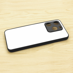 Smooth Sides!!! For Itel A70 4G 2D TPU Phone Case Soft Silicone Phone Shell With Aluminum Insert For Sublimation Printing