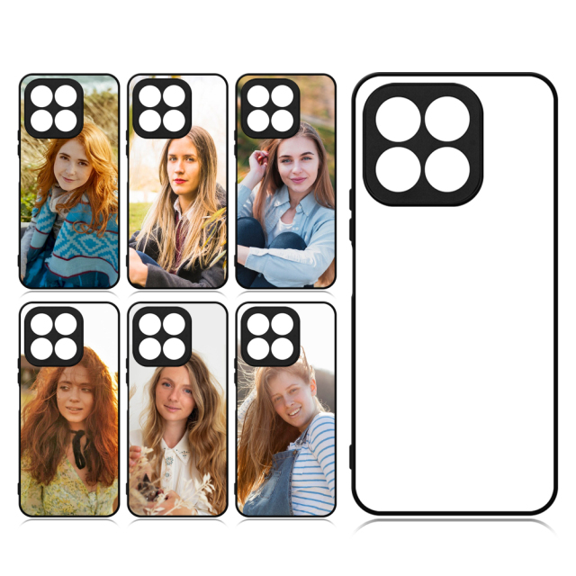 New Arrival!!! For Honor X6B 4G,X8B,Honor 90GT Sublimation Blank Rubber 2D TPU Phone Case Cover