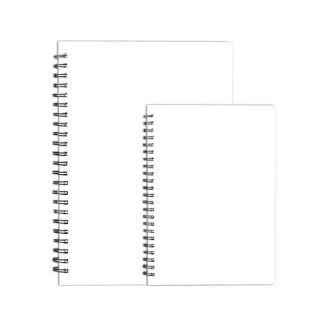 New Arrival Sublimation Blank Coil Planner A5,A6 Notebook To Do Undated Calendar Travelers Journal Book