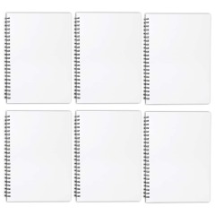 New Arrival Sublimation Blank Coil Planner A5,A6 Notebook To Do Undated Calendar Travelers Journal Book