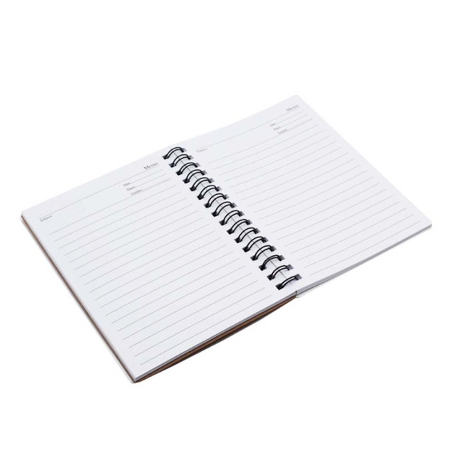 New Arrival Sublimation Blank Coil Planner A5,A6 Notebook To Do Undated Calendar Travelers Journal Book