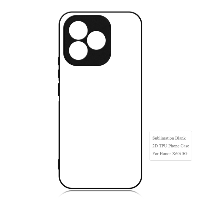 New Arrival Sublimation 2D TPU Phone Case for Honor X9B/Honor X50/X50i+,Honor X60i 5G with Aluminum Insert