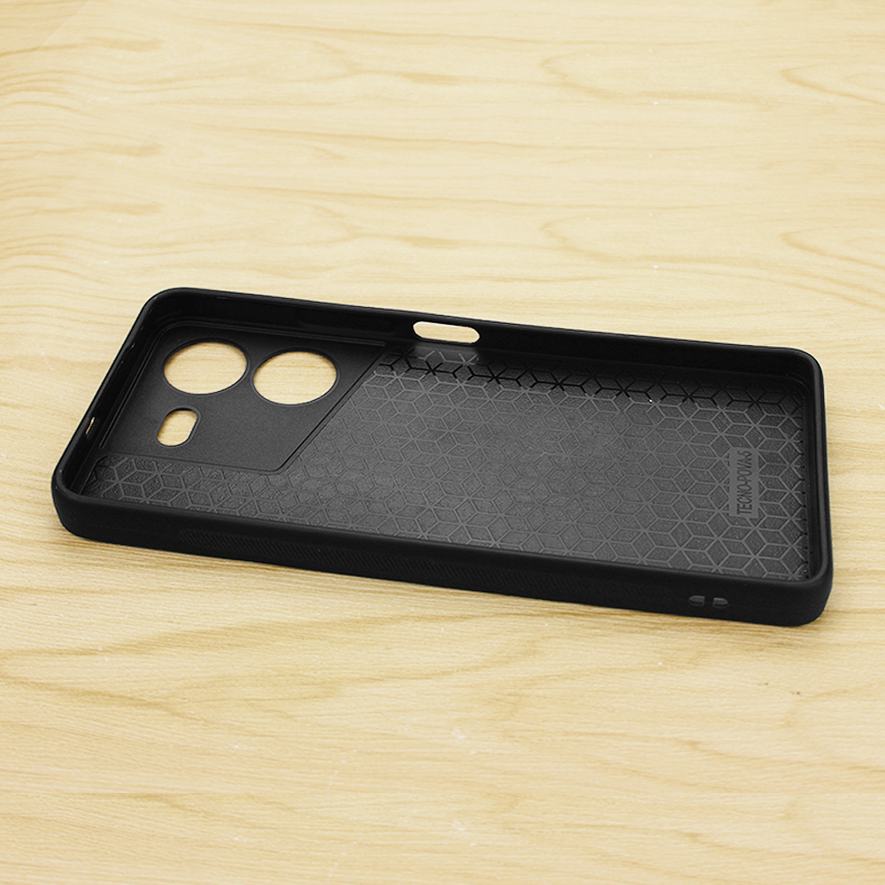 Smooth Sides!!! For Tecno Pova 5 4G 2D TPU Phone Case With Aluminum Insert For Sublimation Printing