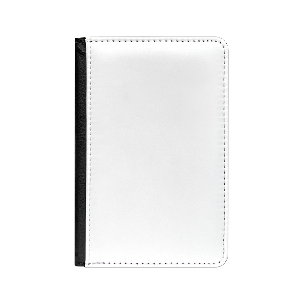 Sublimation PU Leather Passport Book Holder Wallet Cover for Passport, Business Cards, Credit Cards, Boarding Passes