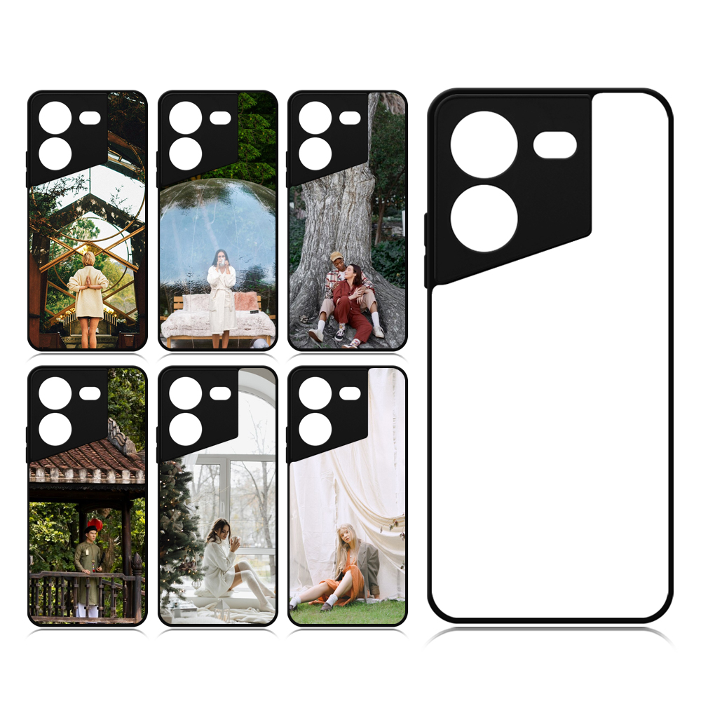 Smooth Sides!!! For Tecno Pova 5 4G 2D TPU Phone Case With Aluminum Insert For Sublimation Printing
