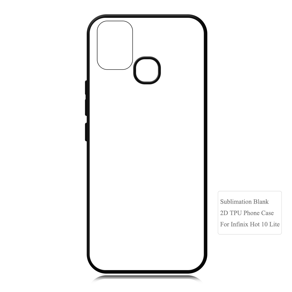 Sublimation 2D TPU Phone Case for Infinix Hot 10 Lite,Infinix Hot 30 Play,Infinix Hot 50 Series with Aluminum Insert