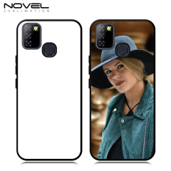 New Arrival Sublimation 2D TPU Phone Case for Infinix Hot 10 Lite with Aluminum Insert