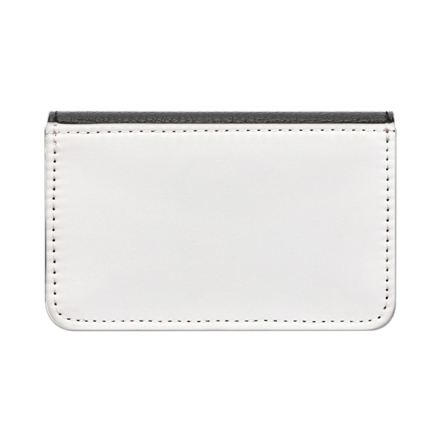 Sublimation PU Leather Business Card Box Single Side Printable Coin Credit Card Holder Diy Craft