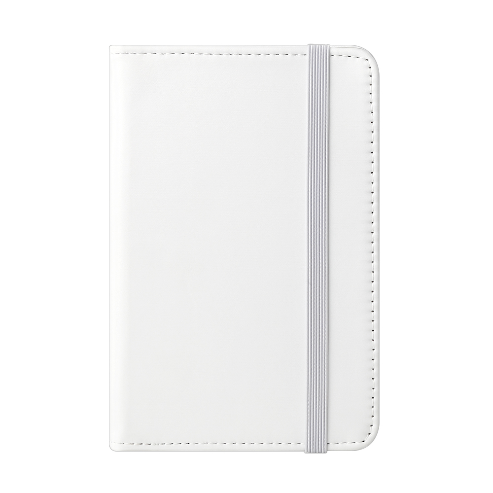 New Arrival Sublimation Gray/Black PU Leather Blank Travel Passport Holder Wallet Cover for Passport, Business Cards, Credit Cards, Boarding Passes
