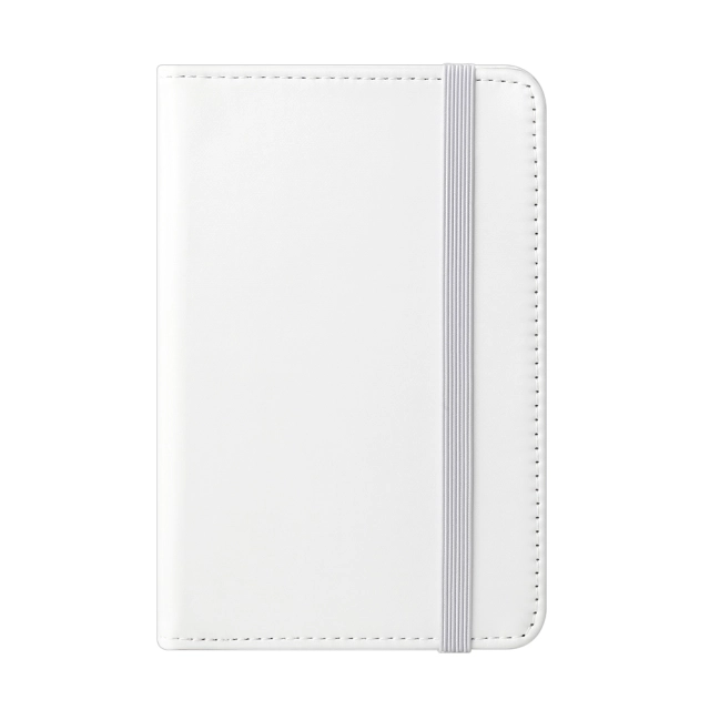 New Arrival Sublimation Grey/Black PU Leather Blank Travel Passport Holder Wallet Cover for Passport, Business Cards, Credit Cards, Boarding Passes