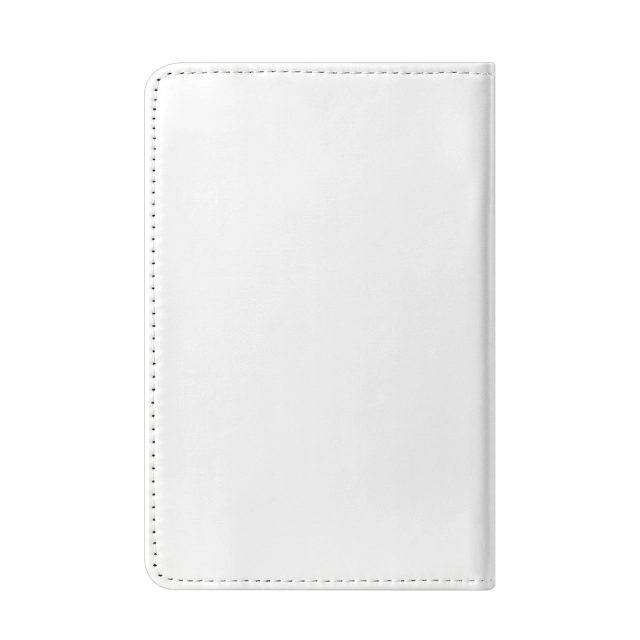 New Arrival Sublimation Grey/Black PU Leather Blank Travel Passport Holder Wallet Cover for Passport, Business Cards, Credit Cards, Boarding Passes