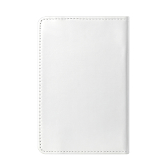 New Arrival Sublimation Grey/Black PU Leather Blank Travel Passport Holder Wallet Cover for Passport, Business Cards, Credit Cards, Boarding Passes