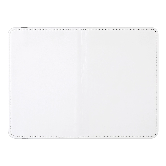 New Arrival Sublimation Grey/Black PU Leather Blank Travel Passport Holder Wallet Cover for Passport, Business Cards, Credit Cards, Boarding Passes