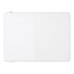 New Arrival Sublimation Grey/Black PU Leather Blank Travel Passport Holder Wallet Cover for Passport, Business Cards, Credit Cards, Boarding Passes