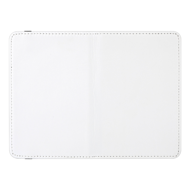 New Arrival Sublimation Grey/Black PU Leather Blank Travel Passport Holder Wallet Cover for Passport, Business Cards, Credit Cards, Boarding Passes