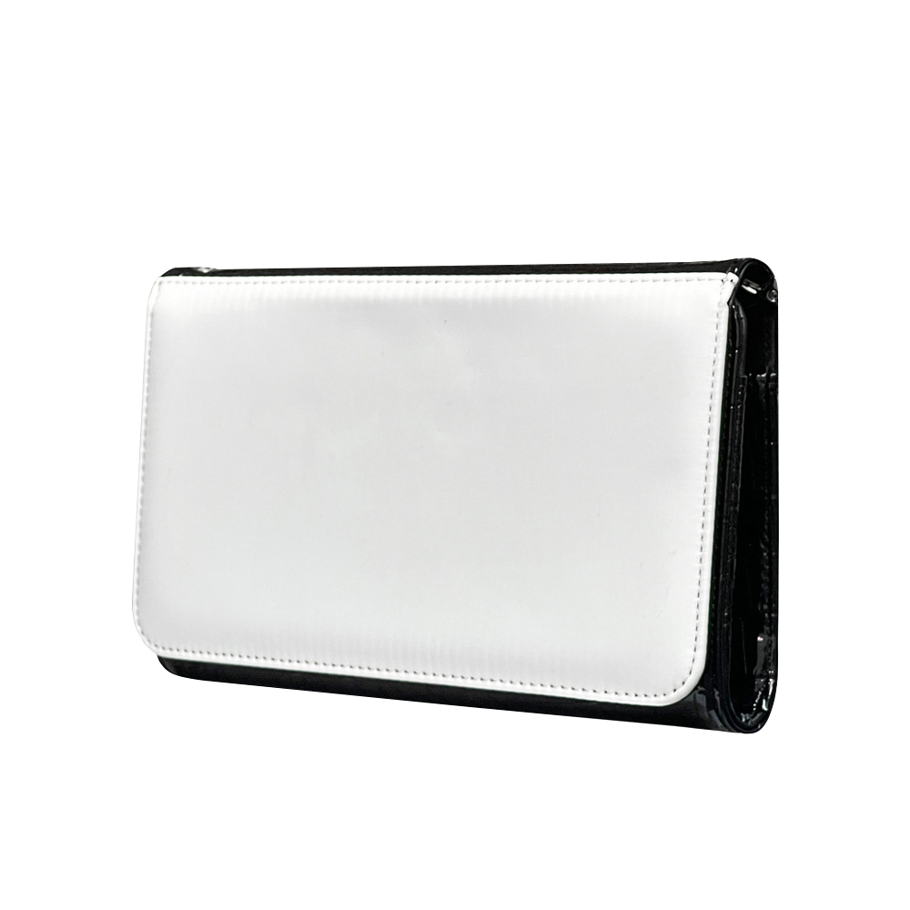 Sublimation PU Leather Wallet Heat Transfer Crocodile Pattern Women's Shoulder Bag Diy Craft