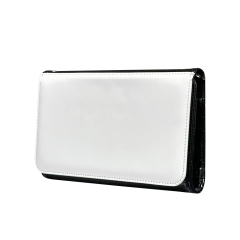 Sublimation PU Leather Wallet Heat Transfer Crocodile Pattern Women's Shoulder Bag Diy Craft