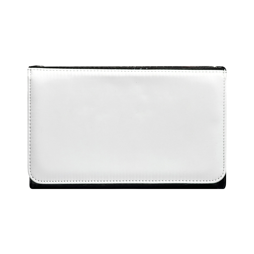 Sublimation PU Leather Wallet Heat Transfer Crocodile Pattern Women's Shoulder Bag Diy Craft