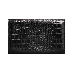 Sublimation PU Leather Wallet Heat Transfer Crocodile Pattern Women's Shoulder Bag Diy Craft