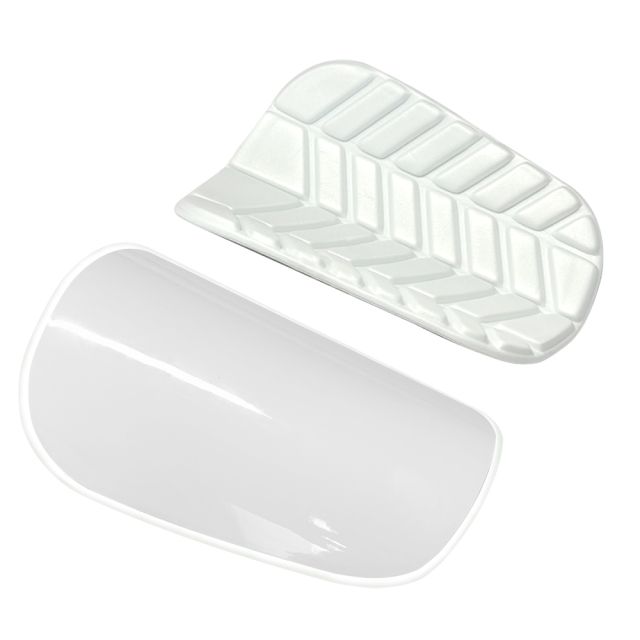 New Type of Shin Guards with Edges Carbon Fiber Shin Guards Sublimation Shin Pad Custom Soccer Shin Guards