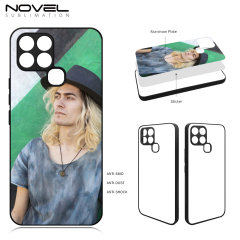 Sublimation Blank 2D TPU Phone Case For Infinix Smart 6,Infinix Smart 8 Pro With Aluminum Insert