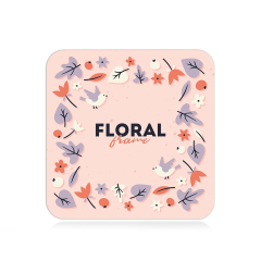 New Arrival Sublimation MDF Coasters DIY Square/Round MDF Cup Pad with Cork