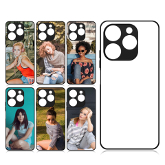 Smooth Sides!!! For Tecno Spark 10 Series Sublimation 2D TPU Silicone Phone Case Cover With Aluminum Insert