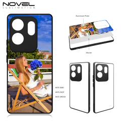 New Arrival Sublimation 2D TPU Phone Case for Infinix Zero 30 Series with Aluminum Insert