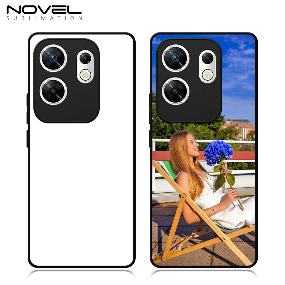 New Arrival Sublimation 2D TPU Phone Case for Infinix Zero 40, Zero 30 Series with Aluminum Insert