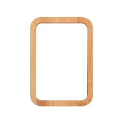 New Arrival 5 Styles Sublimation Blank Bamboo Crafts Sublimation Blanks Aluminum Photo Frame