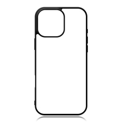 New Arrival Sublimation 2D TPU Phone Case for iPhone 16 Series DIY Shell With Aluminum Sheet